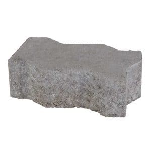 Frankfurt kezdőkő 8 cm szürke