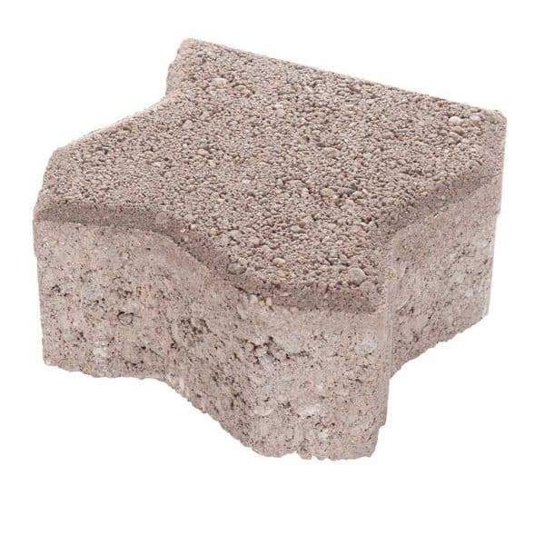 Frankfurt félkő 6 cm szürke