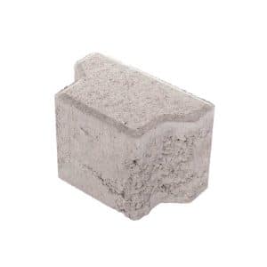 KK Kavics Rotterdam félkő 10 cm szürke