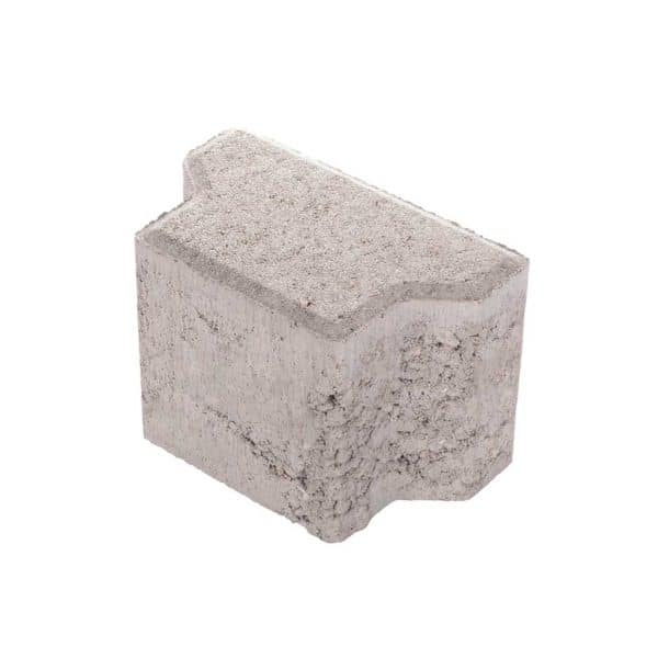 KK Kavics Rotterdam félkő 10 cm szürke