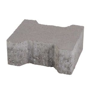 KK Kavics Rotterdam Zökkenőmentes normálkő 8 cm szürke