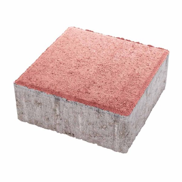 KK Kavics London Classic kocka 20x20x8 cm vörös