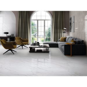 Armonie Marmo Lab Calacatta Lappato padlólap referencia fotó