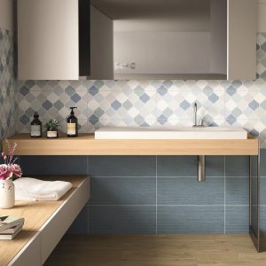 Idea Ceramica Vernissage Pattern Mix Denim dekorcsempe referencia fotó