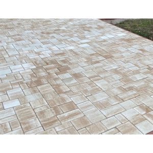 SW Maroskő Kombi térkő széna referencia-foto