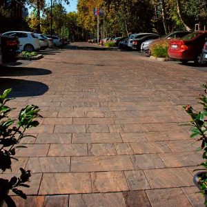 KK Kavics Savaria Vario Natur 6 cm topáz melírozott - referencia fotó