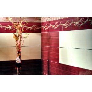 Sorel bordeaux csempe - referencia fotó