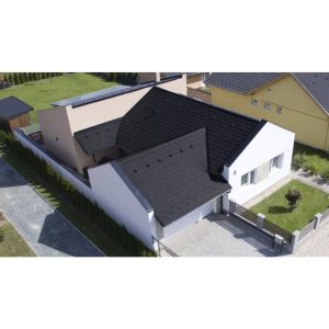 Terrán Zenit carbon tetőcserép referencia fotó