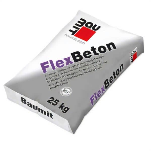 Baumit FlexBeton szálerősített esztrich C30, 10-40 mm 25 kg
