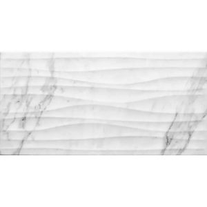Carrara Onda 3D 25x50 dekorcsempe
