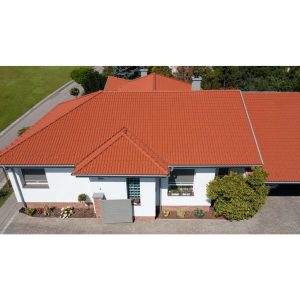 Terrán Synus tégla tetőcserép referencia fotó