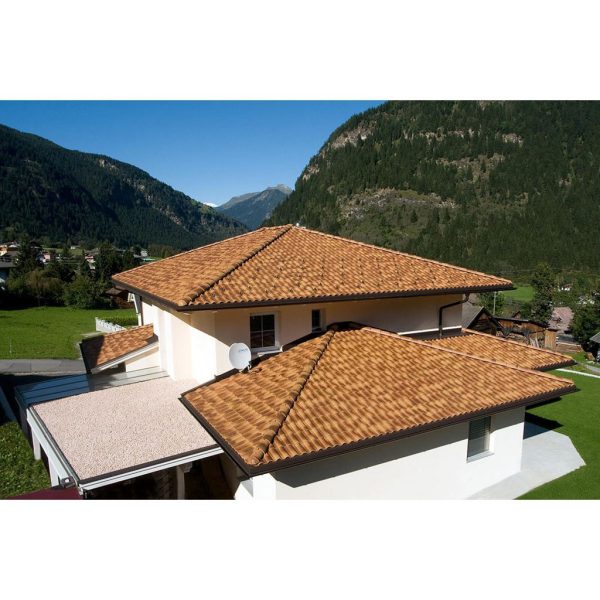 Tondach Veneton 14 trikolor tetőcserép referencia fotó